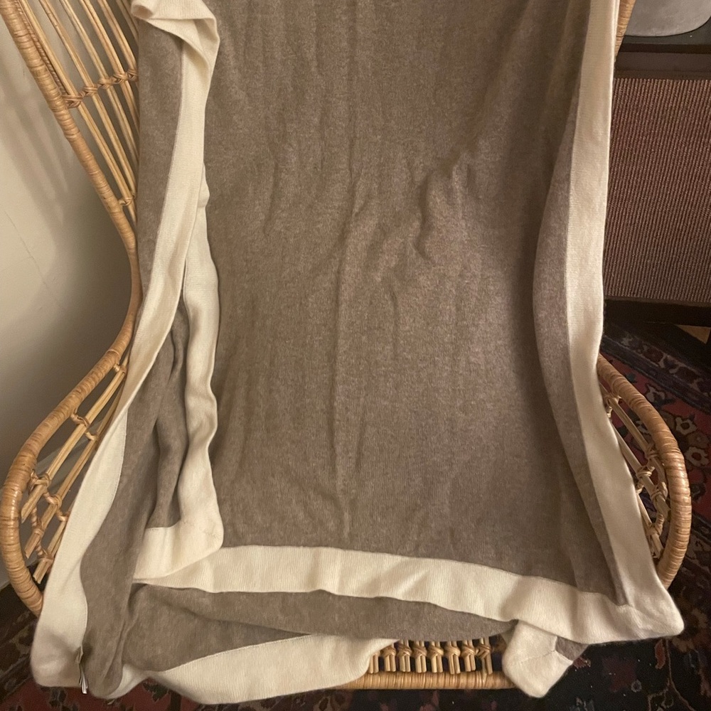 White & Warren cashmere travel wrap scarf